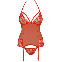 Obsessive Guêpière Kalicia - Rouge